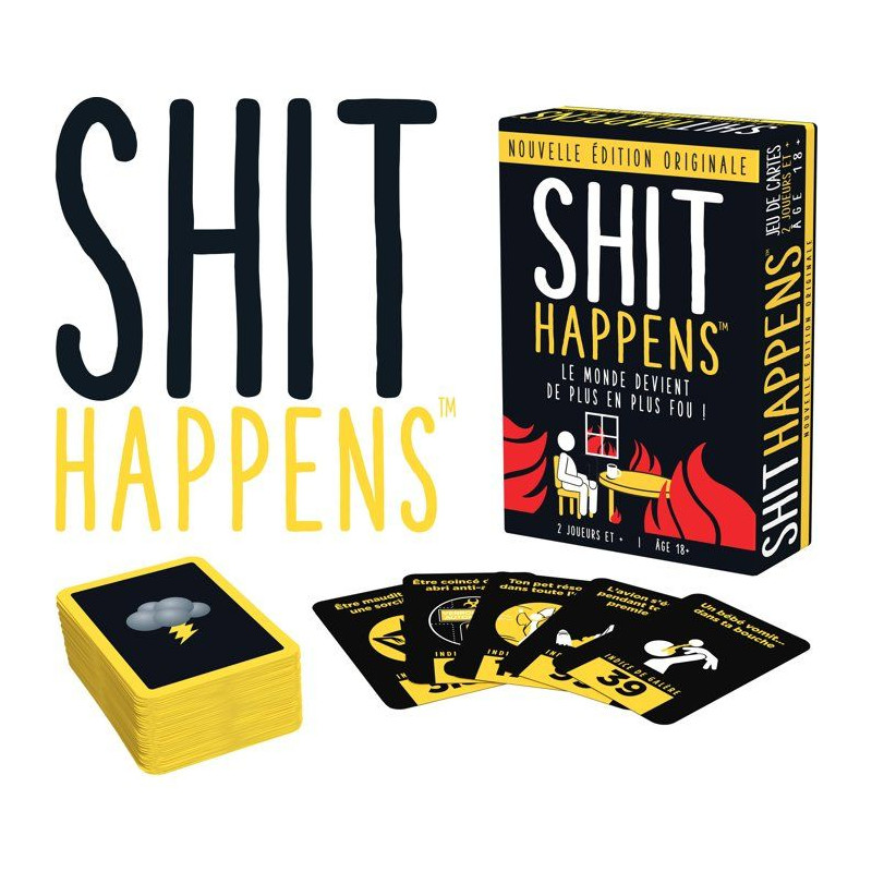 Shit Happens - jeu d’ambiance - GOLIATH - nouvelle édition original