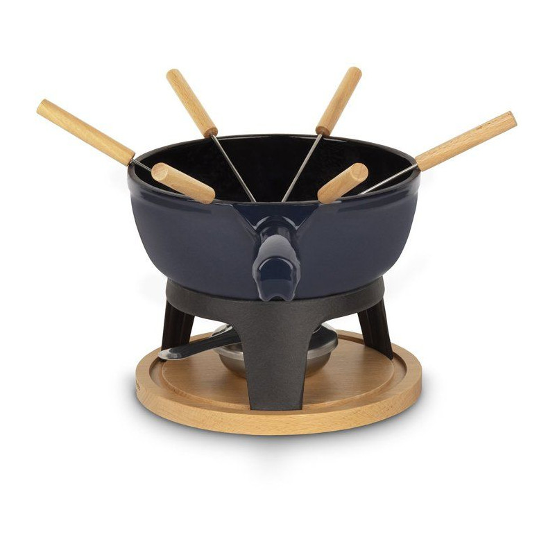 Fondue en fonte émaillée - LA FONDERIE 1890 - MONT JOUX - 1,8 L - 6