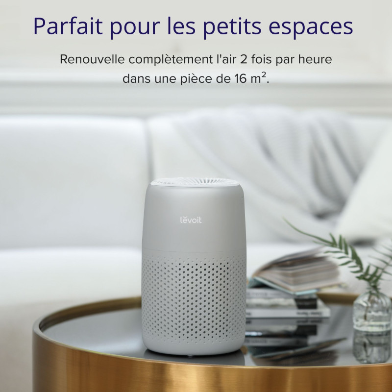 Purificateur d'air - Levoit - Core Mini Pro - Filtration 3 étapes - S