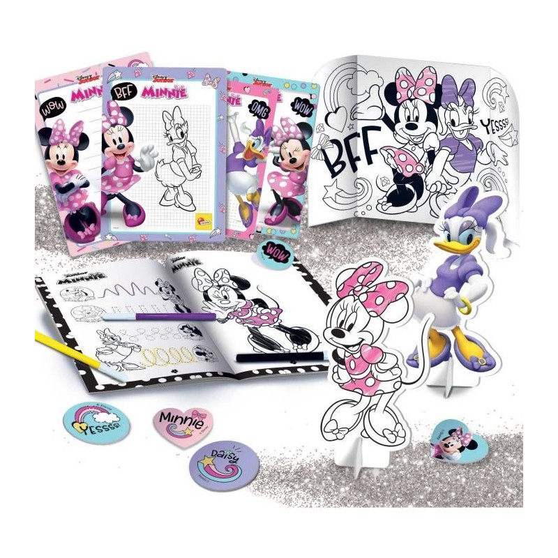 Sac à dos école de dessin et de coloriage - LISCIANIGIOCHI - MINNIE