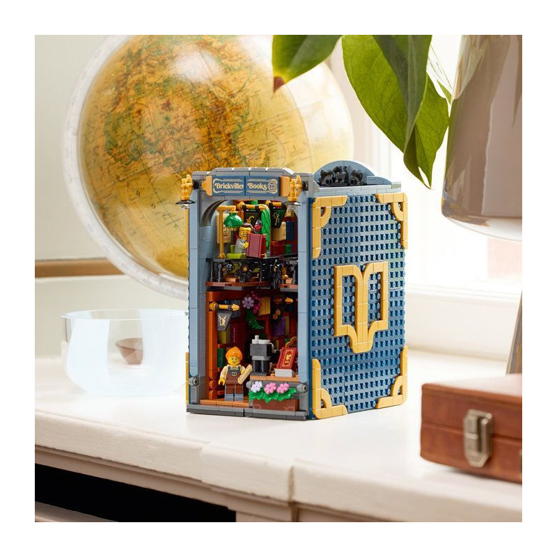 LEGO Icons 11379 - La Librairie : Book Nook - Décor Serre-Livres 1690