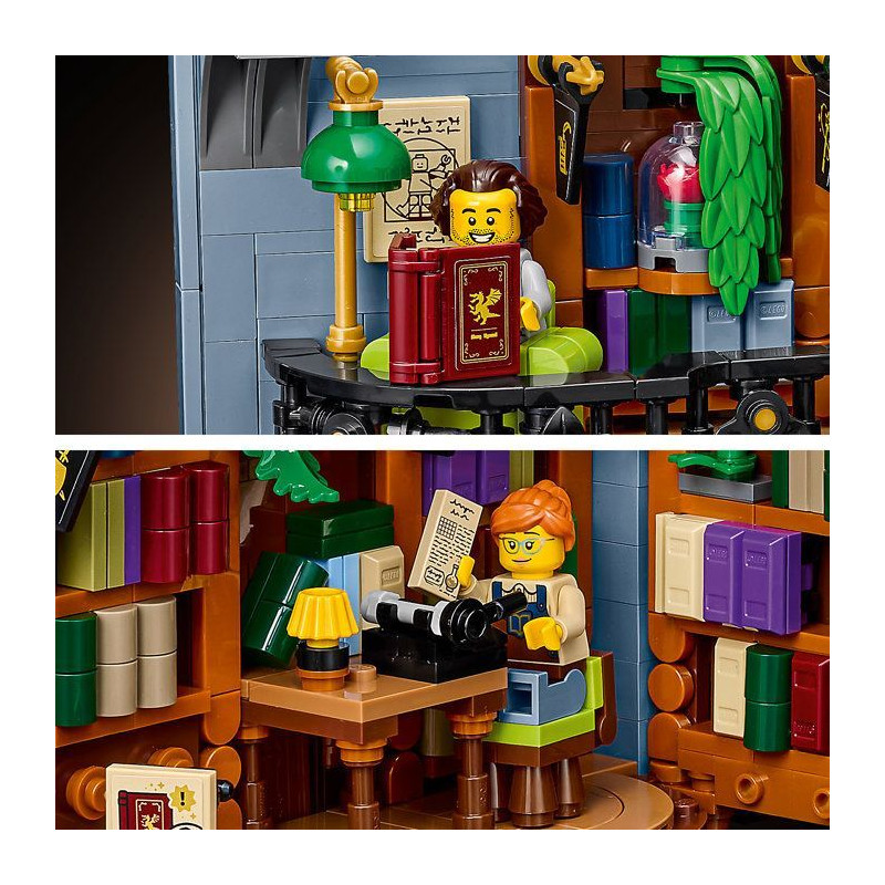 LEGO Icons 11379 - La Librairie : Book Nook - Décor Serre-Livres 1690