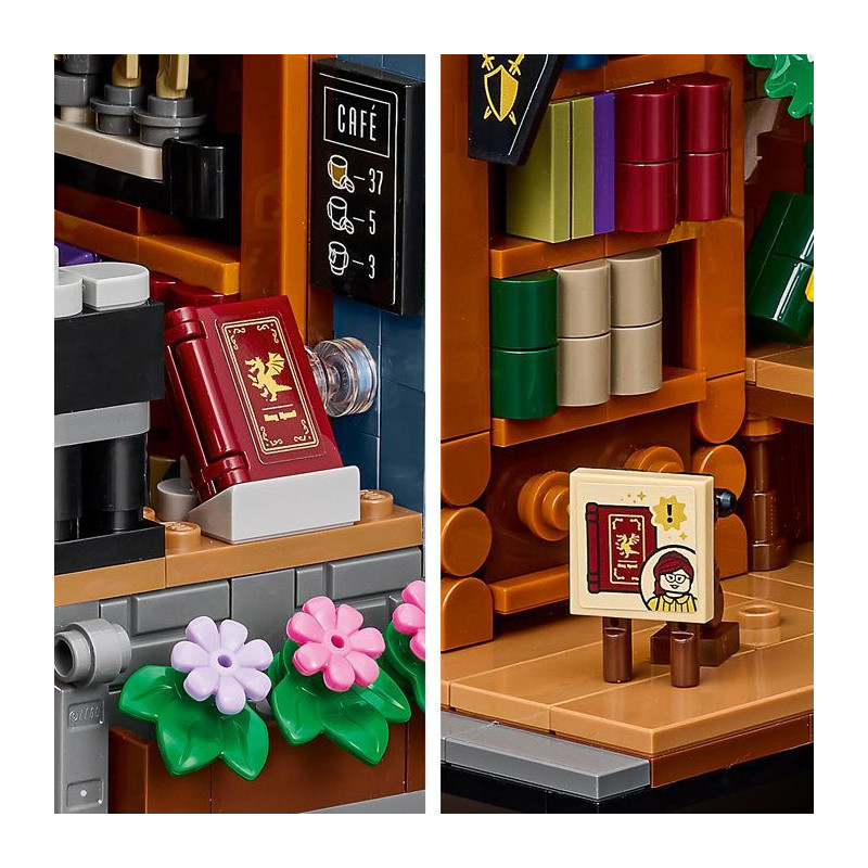 LEGO Icons 11379 - La Librairie : Book Nook - Décor Serre-Livres 1690