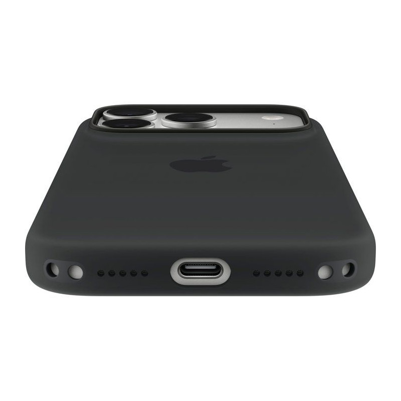 APPLE iPhone 18 Pro - Coque en silicone avec MagSafe - Noir