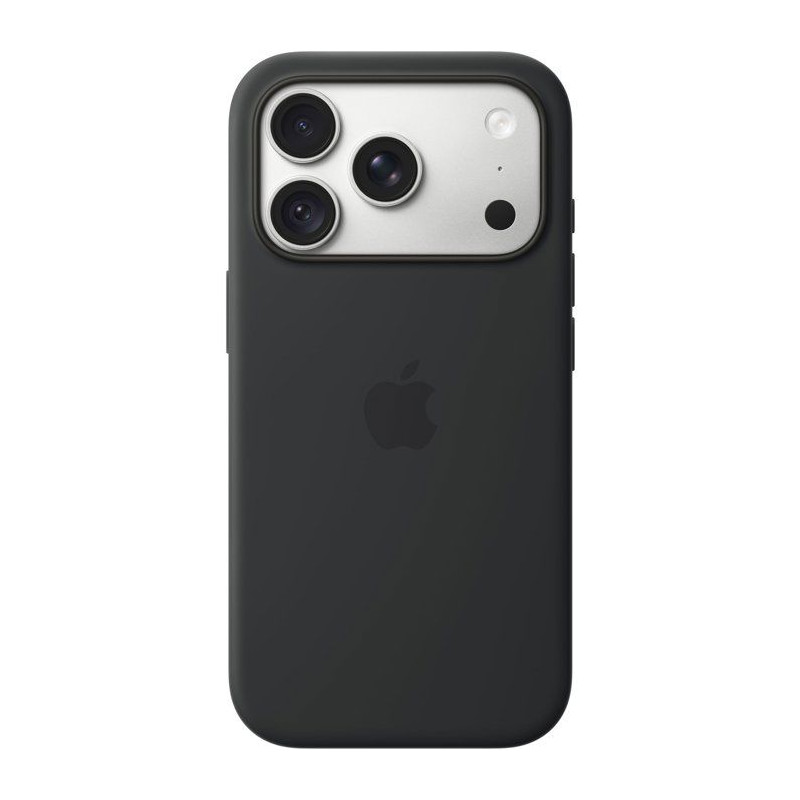 APPLE iPhone 18 Pro - Coque en silicone avec MagSafe - Noir