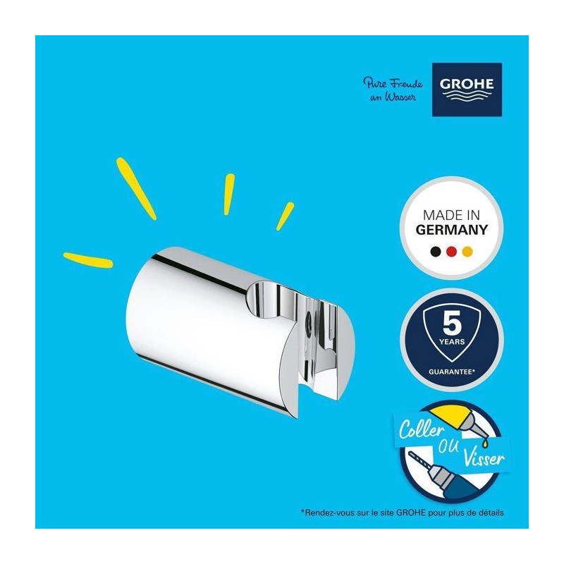 Grohe Wall Shower Support Vitalio Universal Chrome 26102000