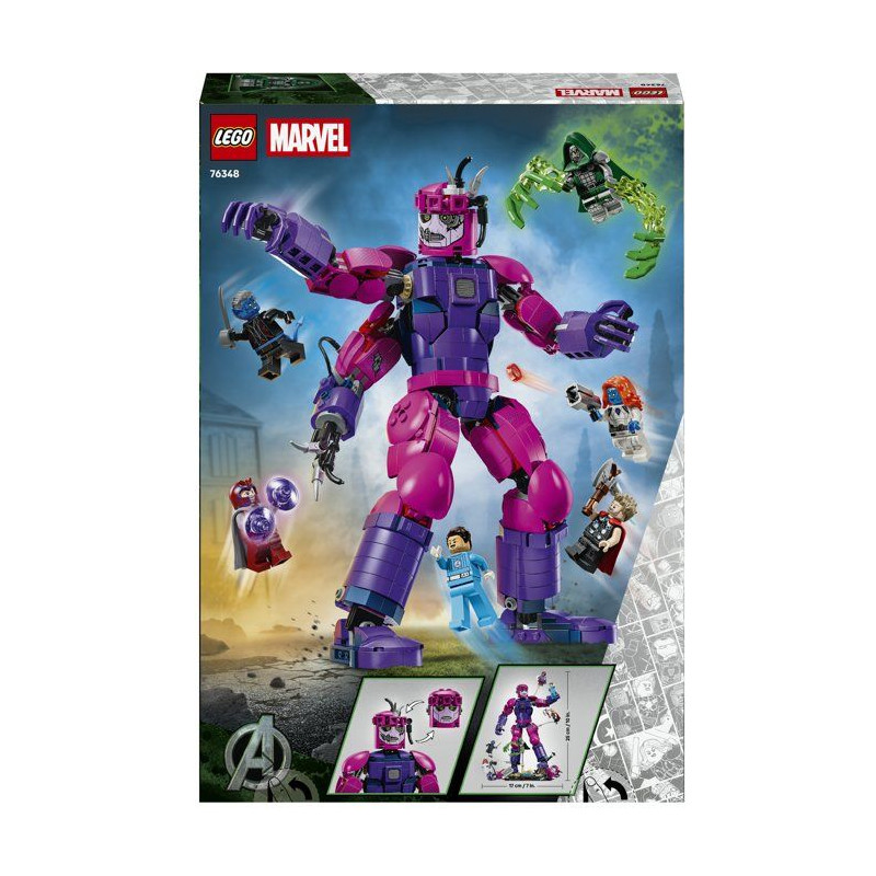 LEGO | Marvel 76348 Le Combat Légendaire Avengers : Doomsday - Jeu de