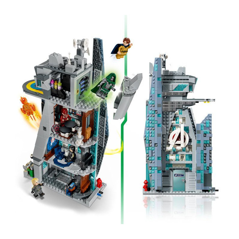 LEGO | Marvel 76352 Avengers : Doomsday La Nouvelle Tour des Avengers