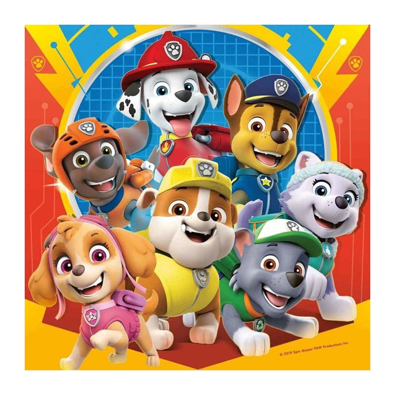 3x49 piece jigsaw puzzles - Ready to rescue / Paw Patrol