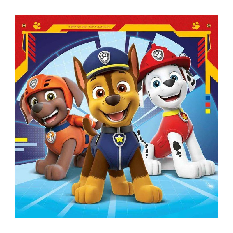 3x49 piece jigsaw puzzles - Ready to rescue / Paw Patrol