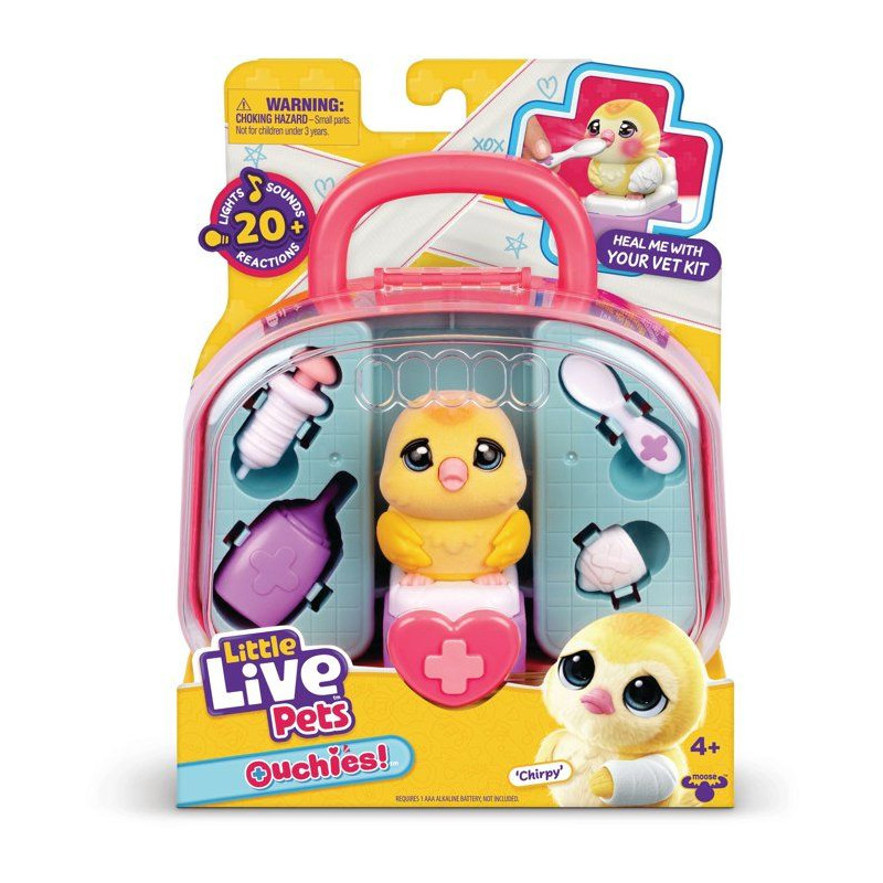 Kit vétérinaire - LITTLE LIVE PETS - Poussin Ouchies - Soins - Acces
