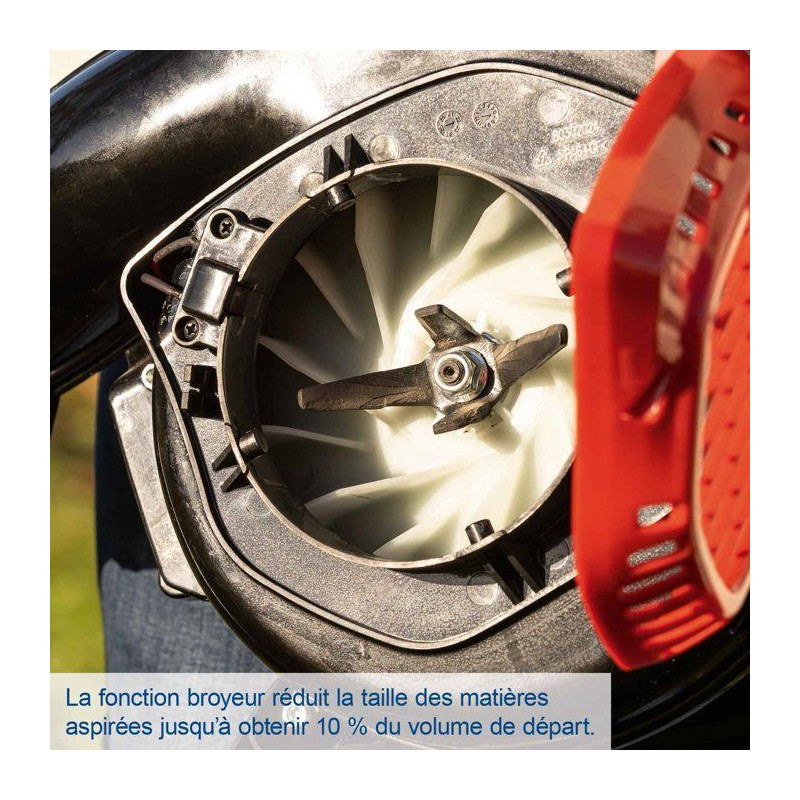 Aspirateur souffleur thermique SCHEPPACH - PLB32 - 4 en 1 - 678 m³/h