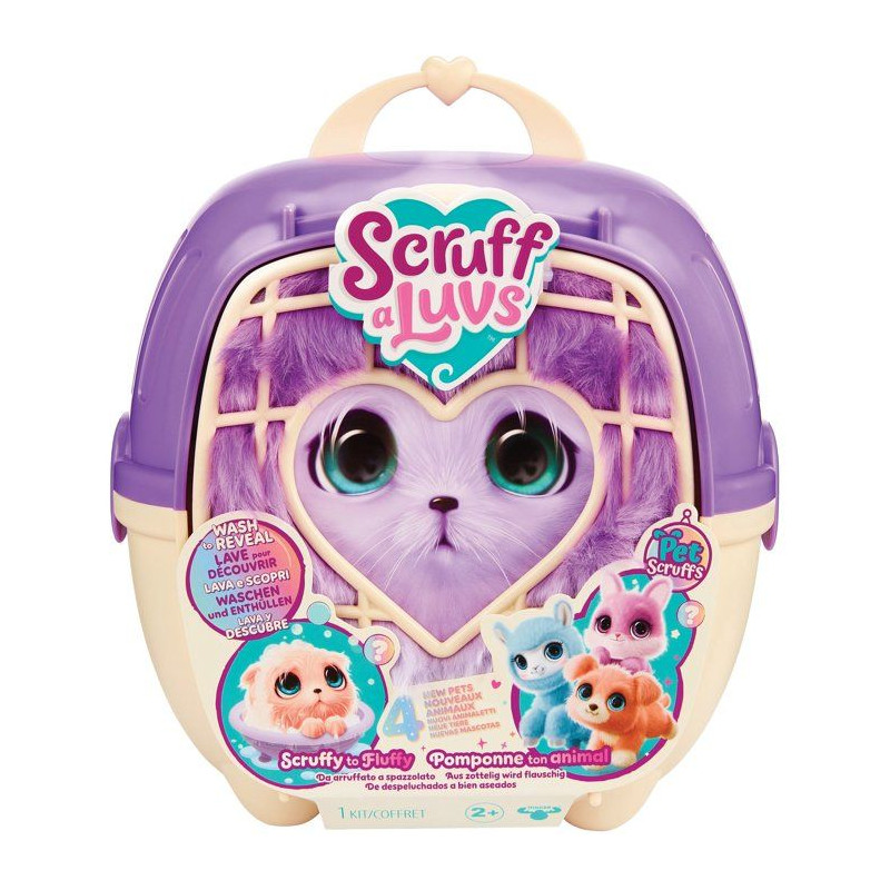 Peluche surprise - SCRUFF A LUVS - Boule de poils Color - Transformati
