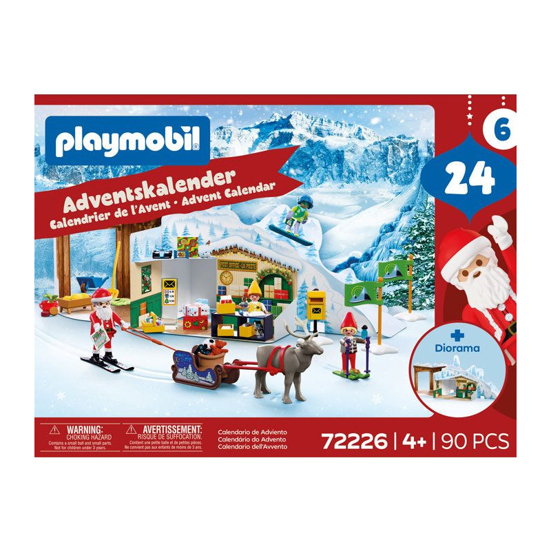PLAYMOBIL 72226 Calendrier de l'Avent: Lutin de Noël