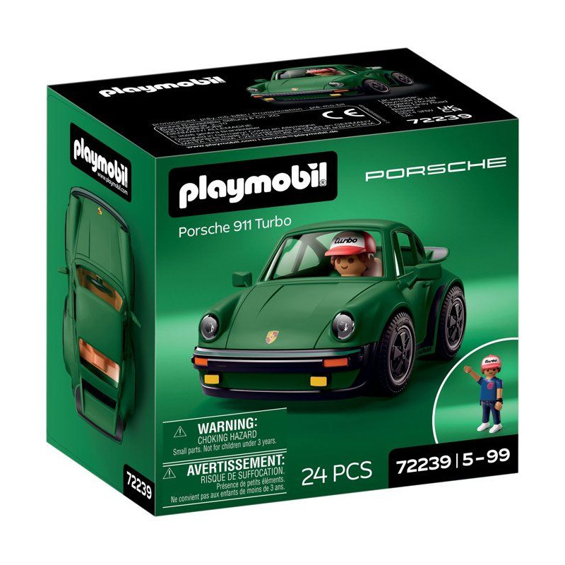 PLAYMOBIL 72239 Porsche 911 Turbo, Playmobil voiture Icon Cars, Classi
