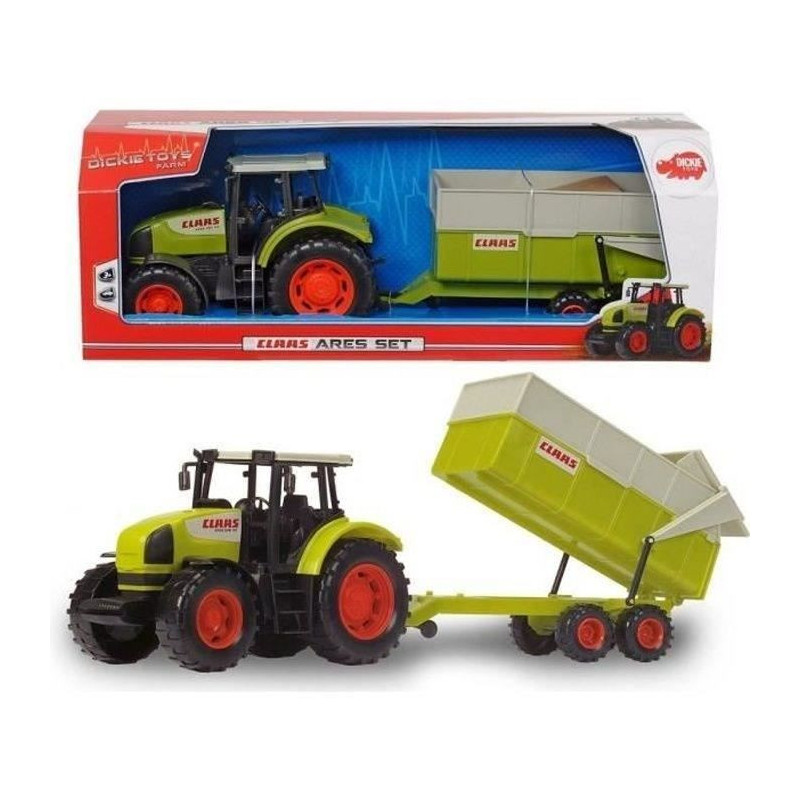 DICKIE - Tractor with trailer CLAAS 57cm