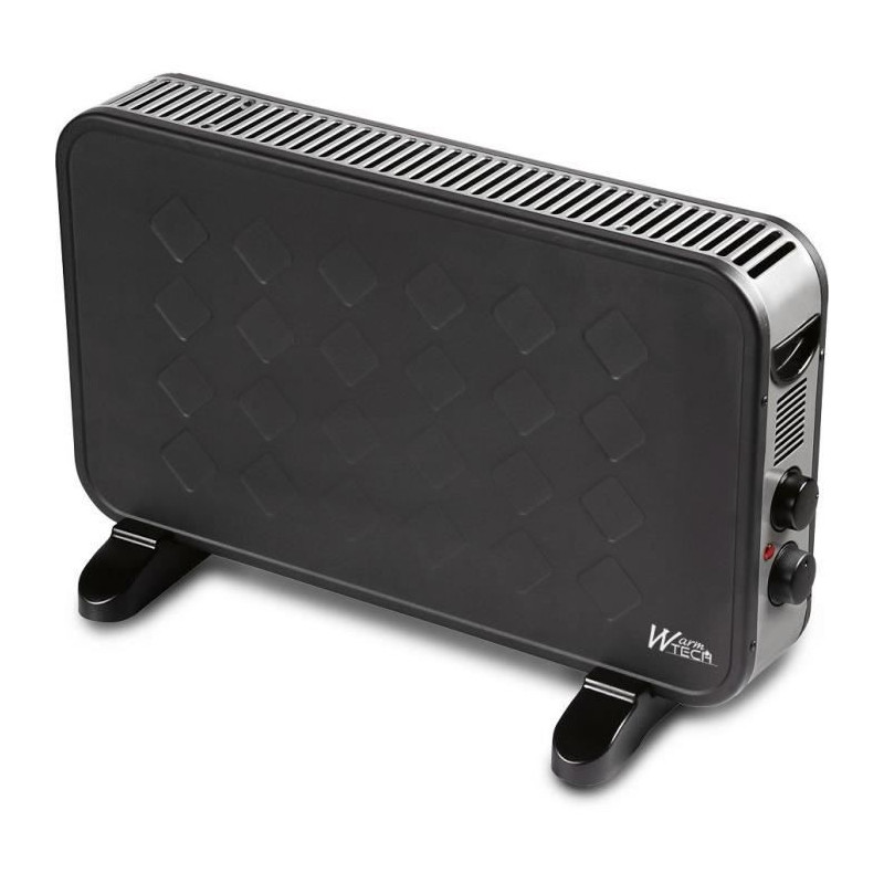 Convecteur mobile avec soufflerie - 2000 W - WARMTECH - WTTC2000TV-BL2