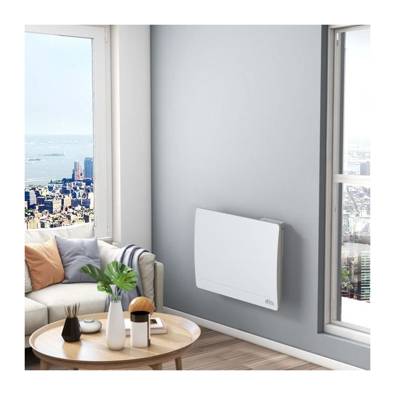 Radiateur fixe à inertie fonte - 1000 W - WARMTECH - WTFURIUS10 - Hor