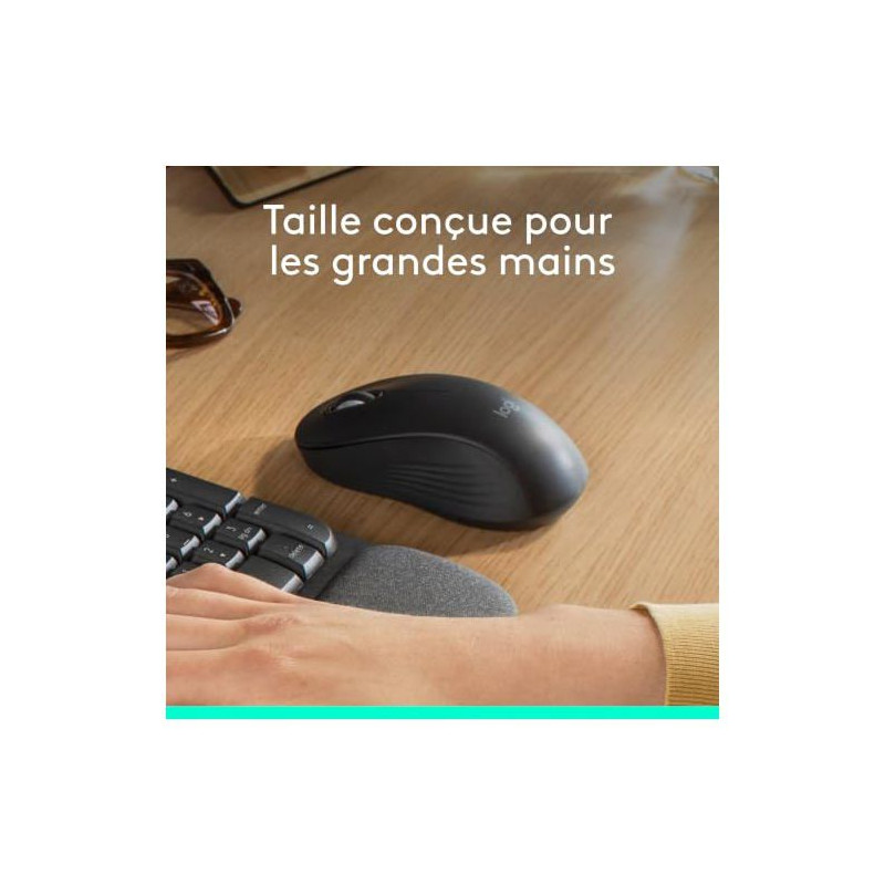 Souris - Sans fil - Logitech - M550 L - Graphite
