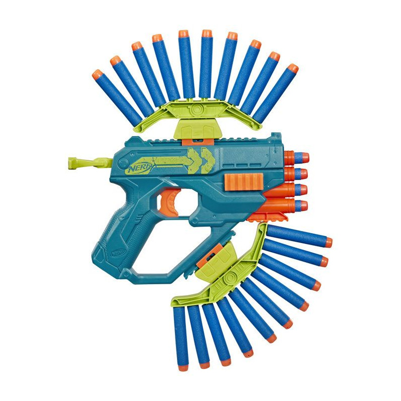 Nerf Rebel Ops Ammohawk, blaster avec 2 accessoires et 20 fléchette