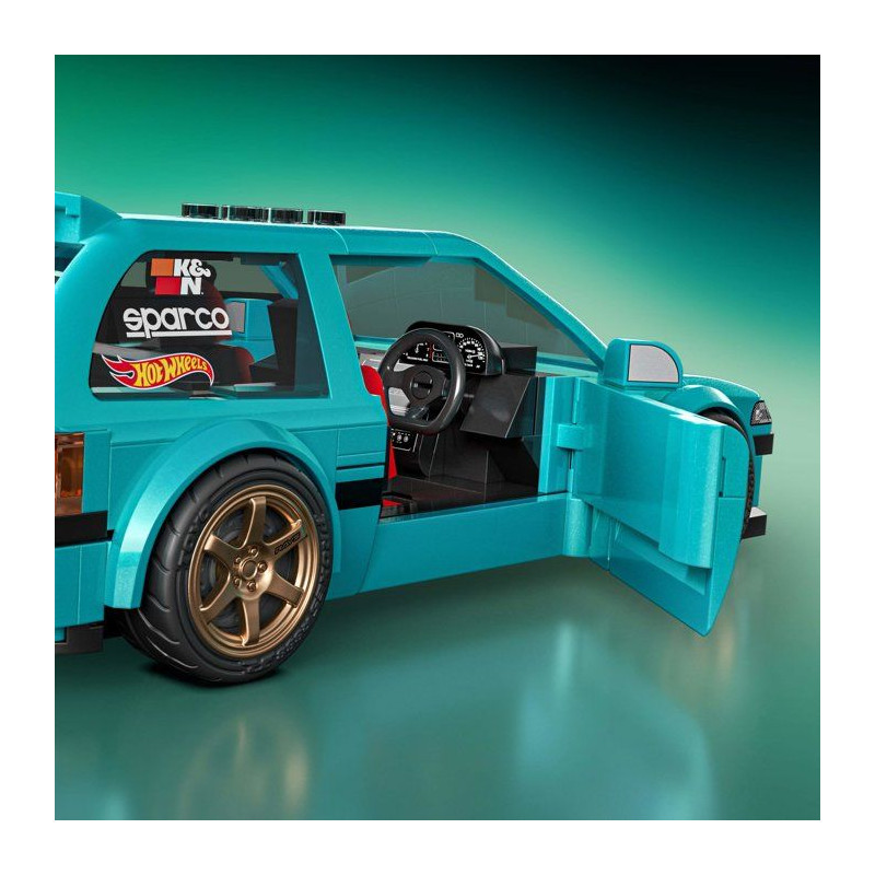 Jeu de construction - HOT WHEELS - JHF62 - Brick Shop Honda Civic EF -