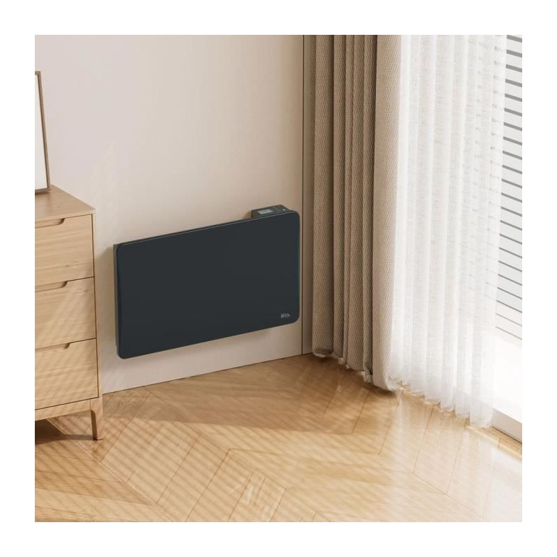 Radiateur fixe à inertie céramique - 1500 W - WARMTECH - WTZEUS15-N
