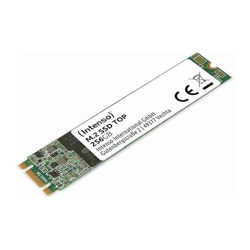 INTENSO - Top - SSD Interne - 256 Go - M.2 SATA III 6 Gb/s - Vitesse d