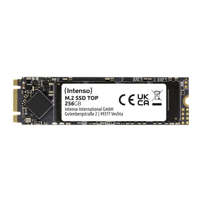 INTENSO - Top - SSD Interne - 256 Go - M.2 SATA III 6 Gb/s - Vitesse d