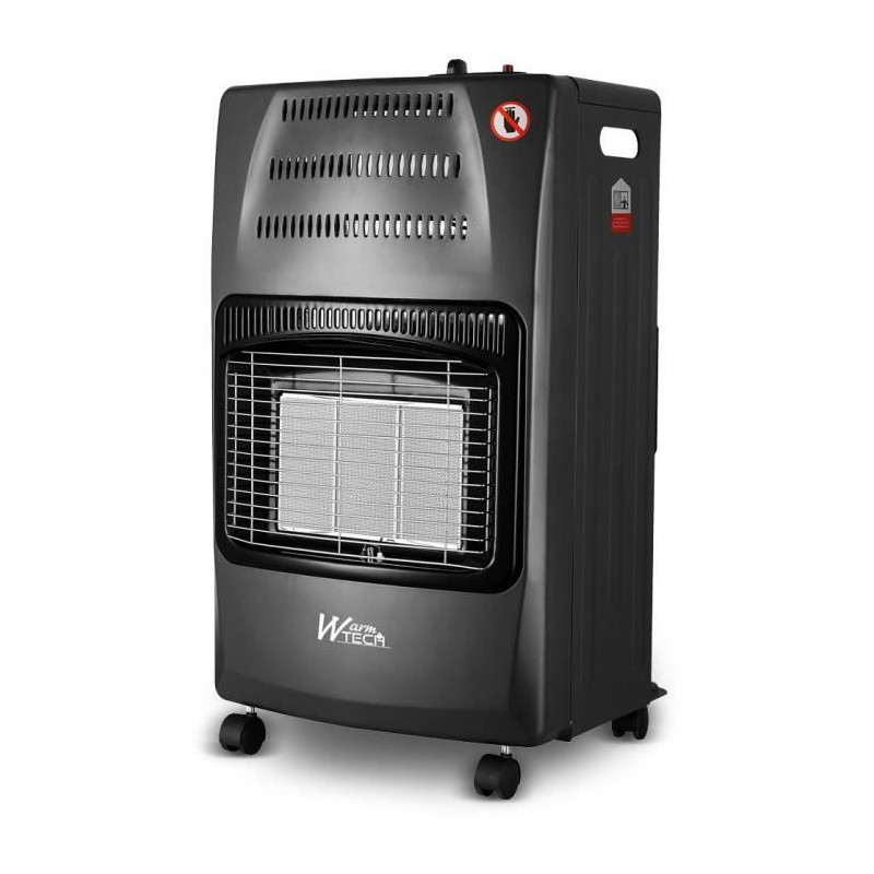 Chauffage au gaz - WARMTECH - WTCC4200-25 - 4200 W - Avec roues