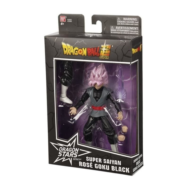 Figurine articulée Goku Black Super Saiyan Rosé - Dragon Ball - BAND