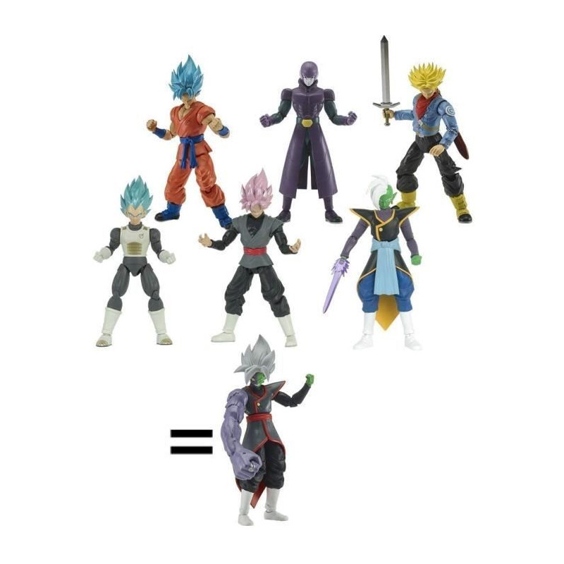 Figurine articulée Goku Black Super Saiyan Rosé - Dragon Ball - BAND