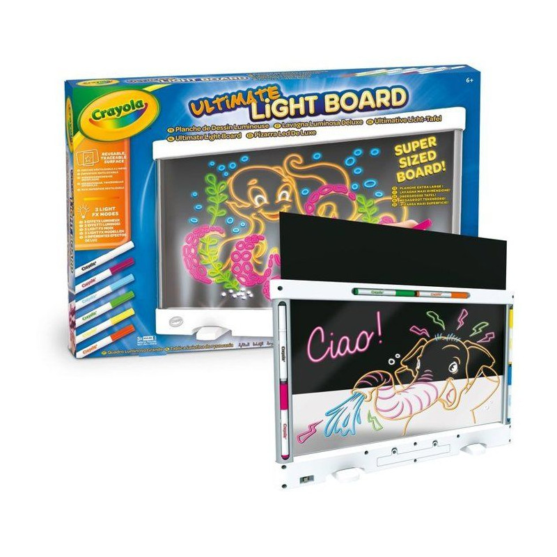 Table lumineuse a dessiner - CRAYOLA - Ultimate Light Board - LED int