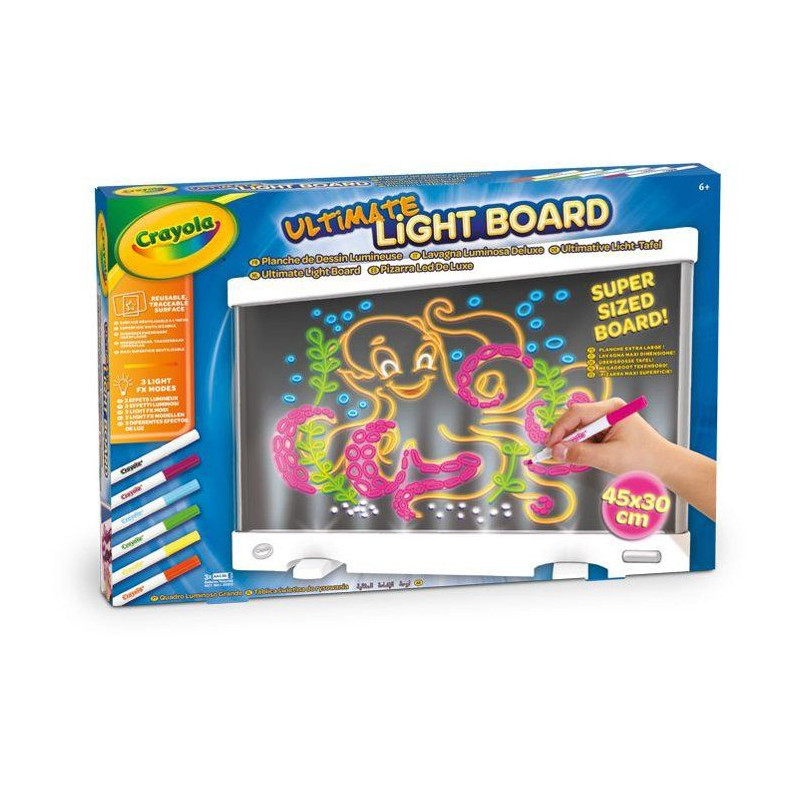 Table lumineuse a dessiner - CRAYOLA - Ultimate Light Board - LED int