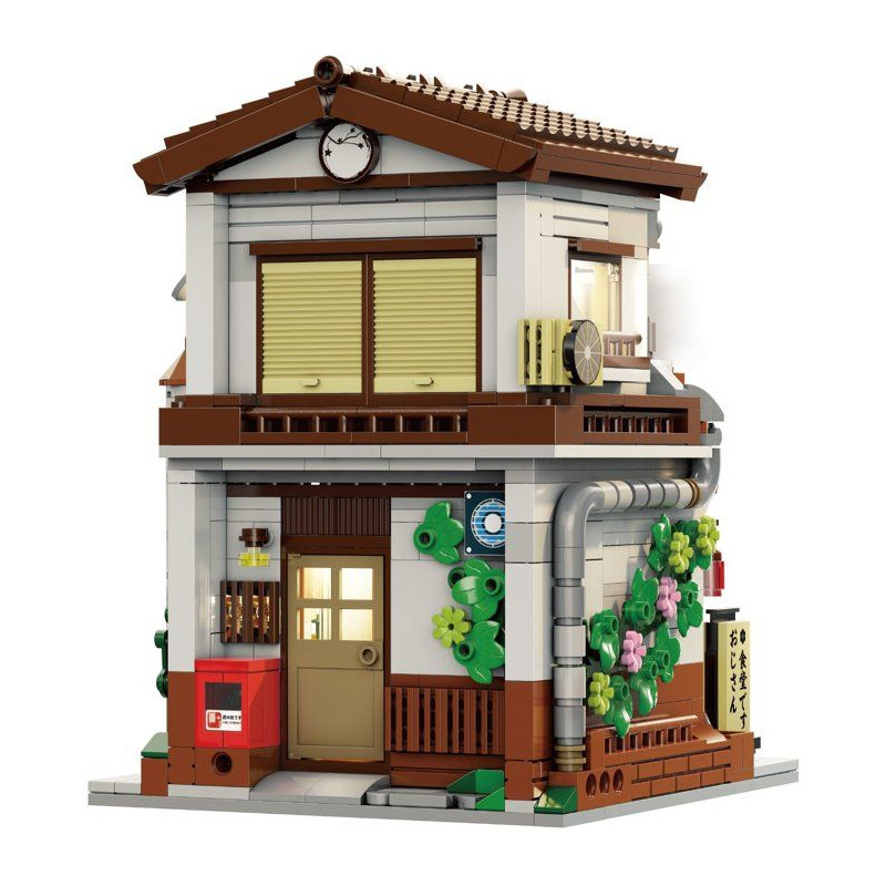 CADA Bâtiments - Jeu de construction - Cantine Japonaise - 861 pièce