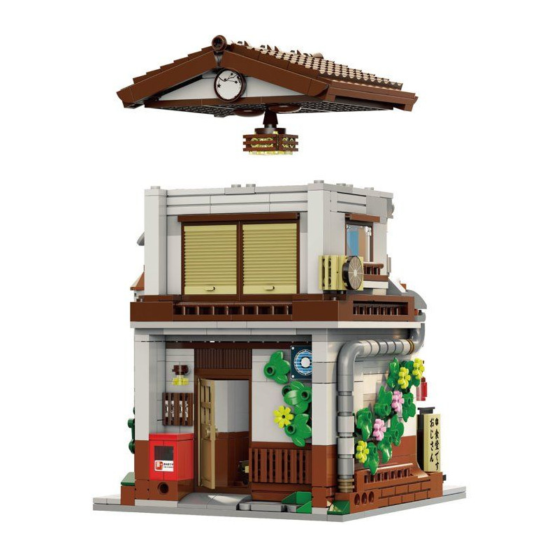 CADA Bâtiments - Jeu de construction - Cantine Japonaise - 861 pièce