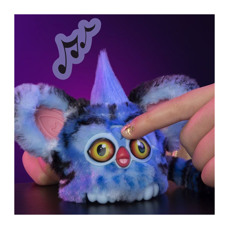 Furby Furblets Derpy le tigre, KPop Demon Hunters, mini peluche élect