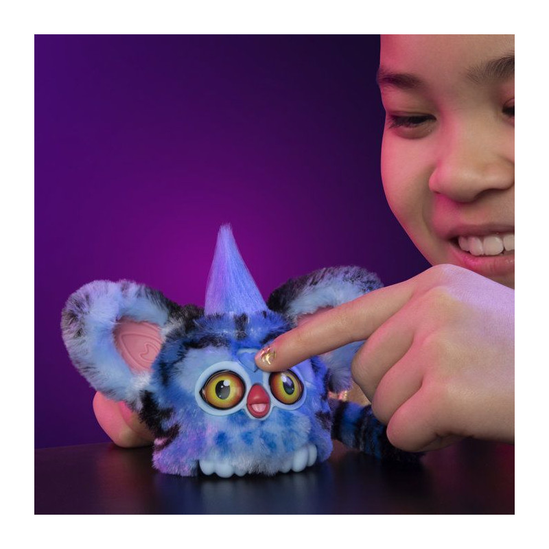 Furby Furblets Derpy le tigre, KPop Demon Hunters, mini peluche élect