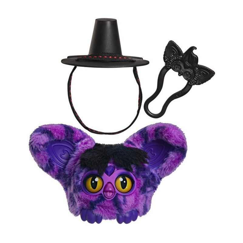 Furby Furblets Démon Saja Boy, KPop Demon Hunters, mini peluche élec