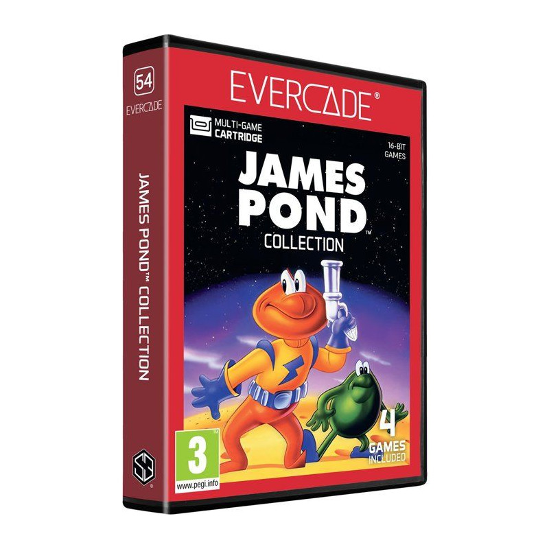 James Pond Collection - Cartouche - 4 jeux classiques inclus - Jeu Eve