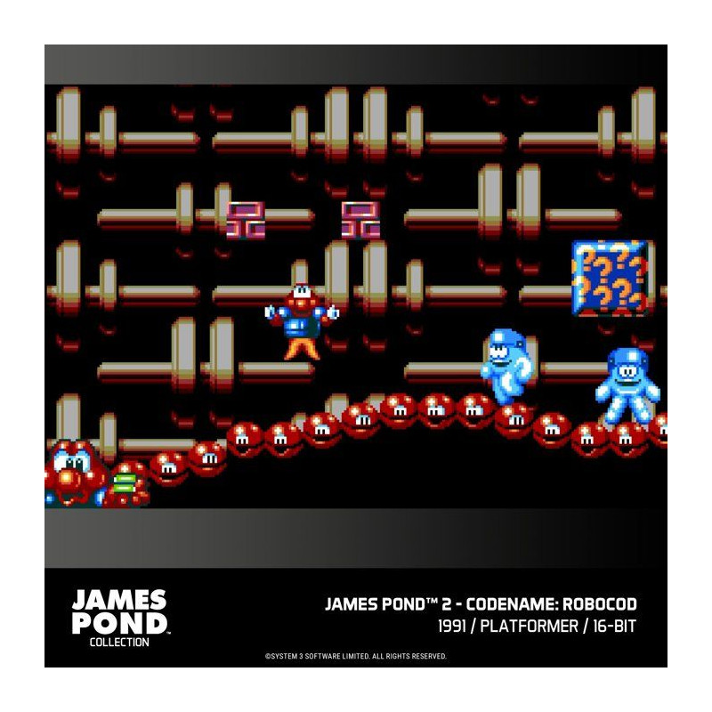 James Pond Collection - Cartouche - 4 jeux classiques inclus - Jeu Eve