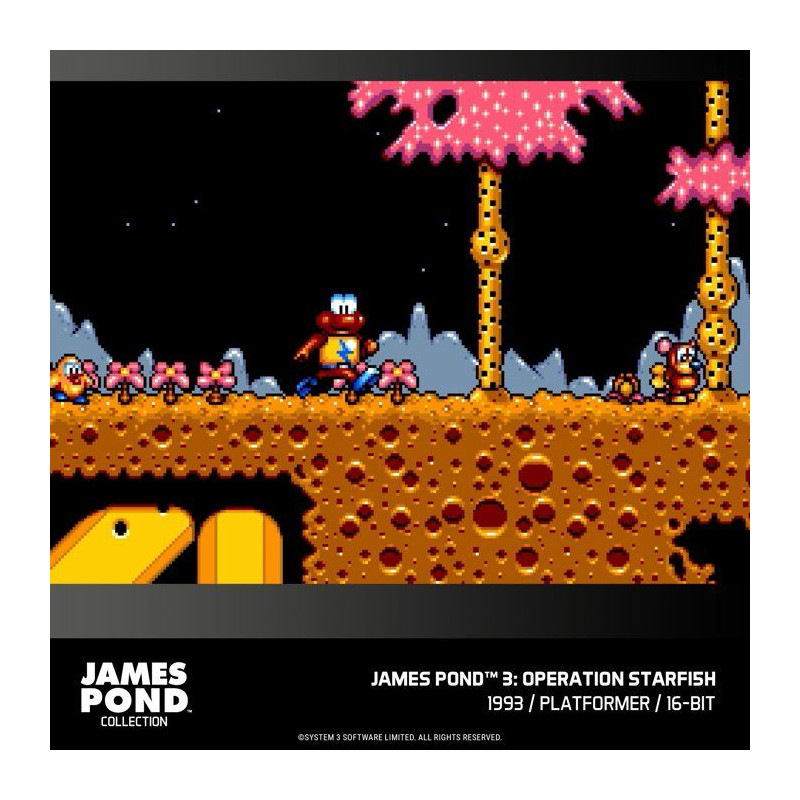 James Pond Collection - Cartouche - 4 jeux classiques inclus - Jeu Eve