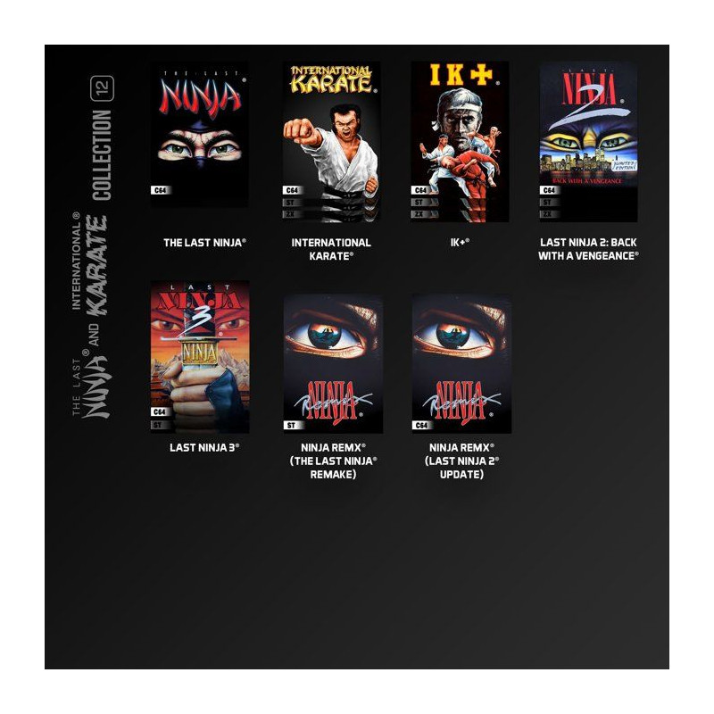 The Last Ninja & IK Collection - Cartouche - 14 jeux classiques inclus