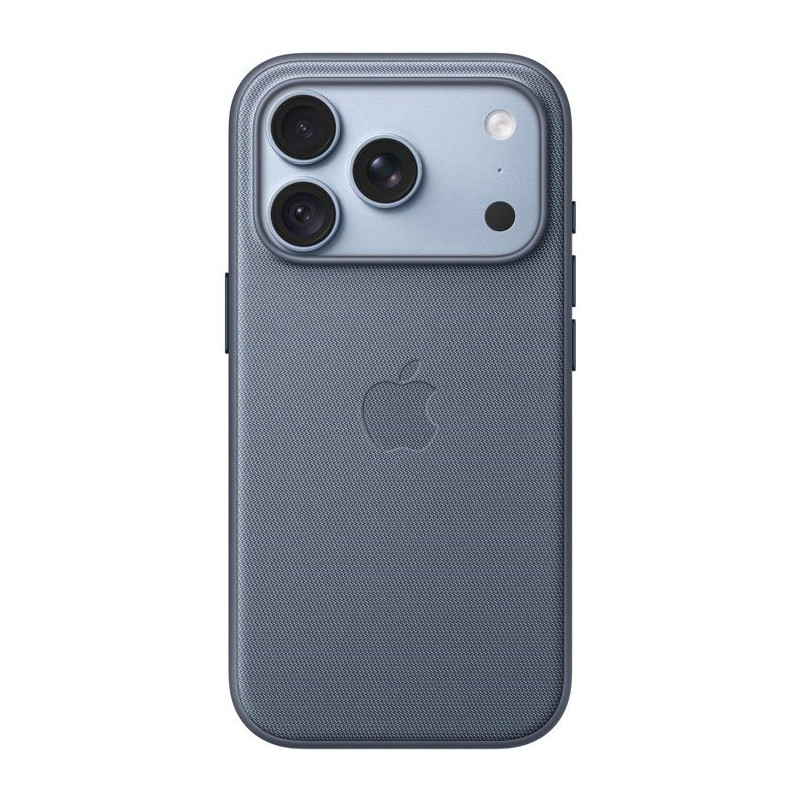 APPLE iPhone 18 Pro - Coque a tissage fin avec MagSafe - Bleu chambray