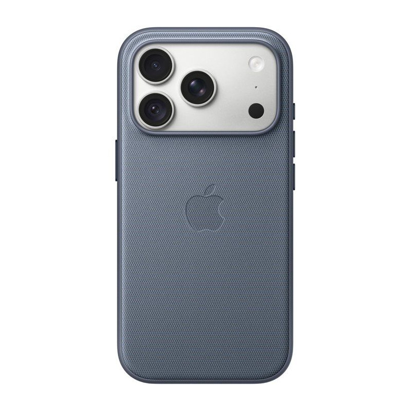 APPLE iPhone 18 Pro - Coque a tissage fin avec MagSafe - Bleu chambray