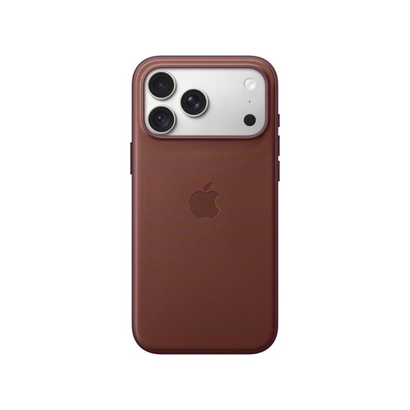 APPLE iPhone 18 Pro Max - Coque a tissage fin avec MagSafe - Bordeaux