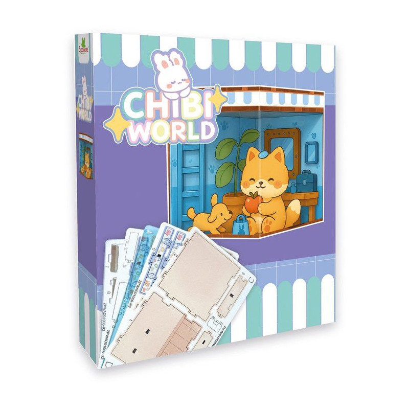 Coffret créatif miniature - SYCOMORE - Chibi Box Chien - Élément lu
