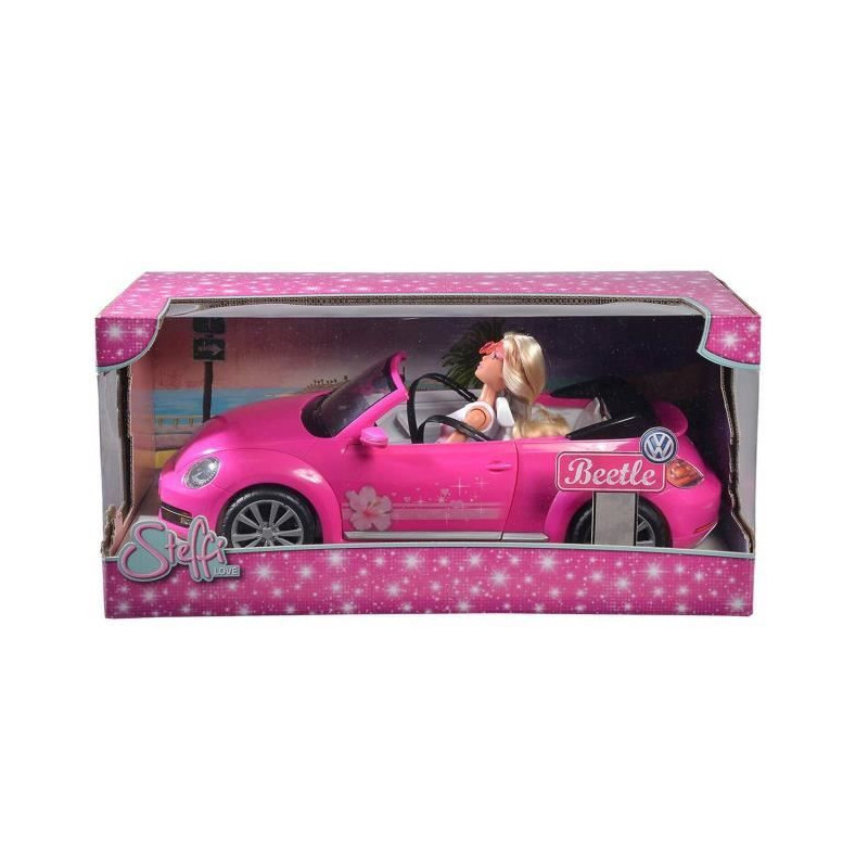 Simba Toys - Steffi Love -Cabriolet New Beetle 45 cm.