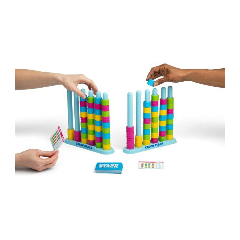 Jeu de réflexion - Color Stack - Défis de rapidité - Mode solo et d