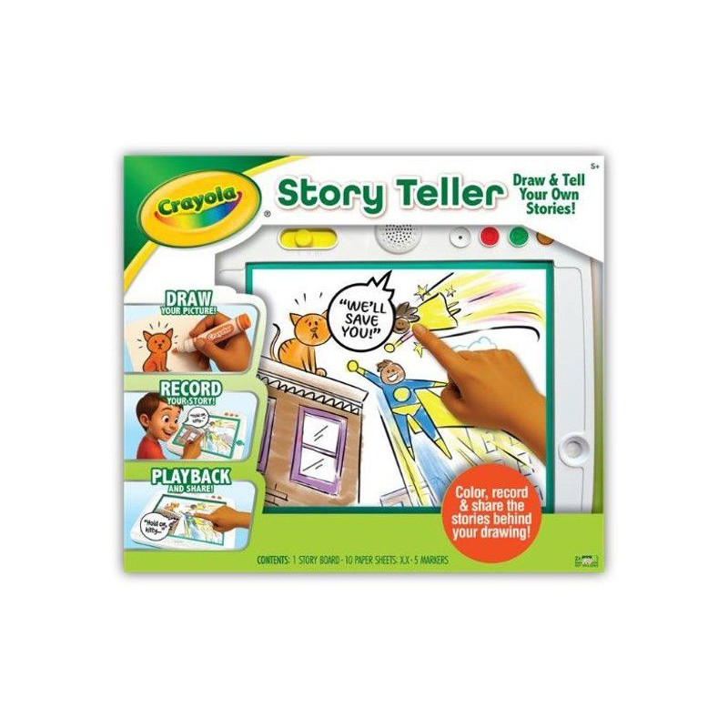 Coffret histoires a colorier - CRAYOLA - Story Teller - Dessin créati