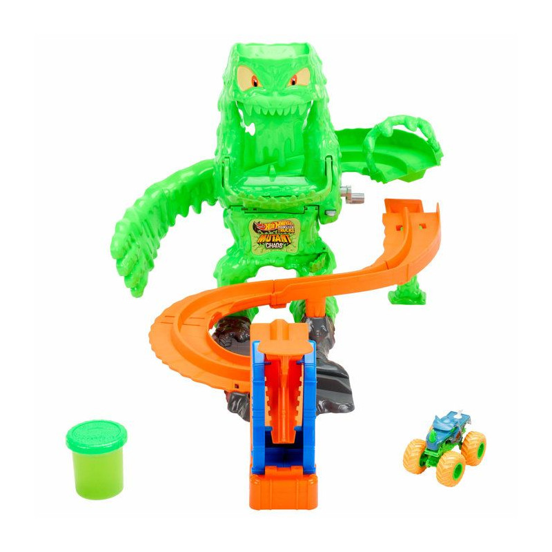 Coffret de jeu - HOT WHEELS Monster Trucks - Combat Monstrueux Mutant